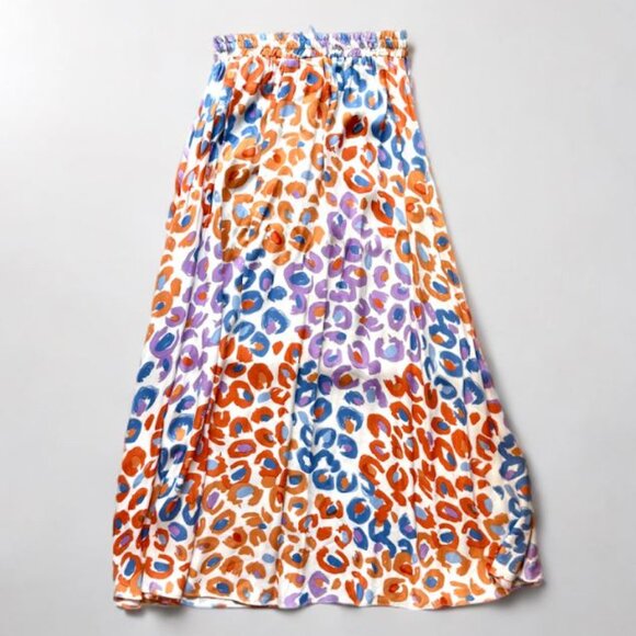 Farm Rio Printed Midi Length Skirt, Size Extra Small XS - Picture 2 of 7
